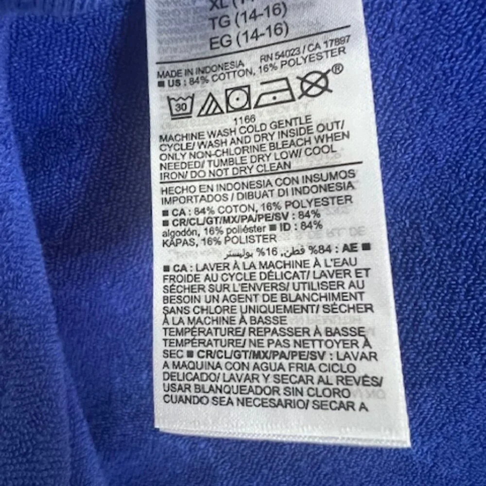 Old Navy Swimsuit Cover-up Dress Girls XL NWT
